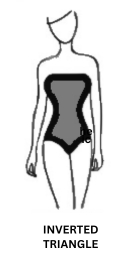 Inverted Triangle Body Shape